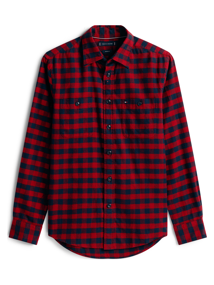 Tommy Hilfiger Skjorter mw0mw41496-0qj_M - Bygholm Menswear